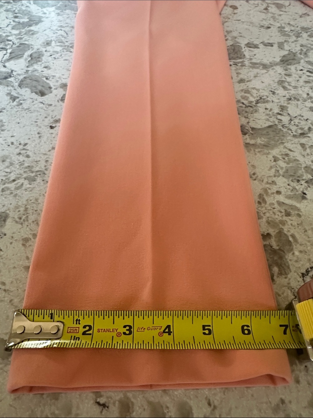 Tahari Peach Straight-Leg Dress Pants Trousers Size 10 - Picture 6 of 11
